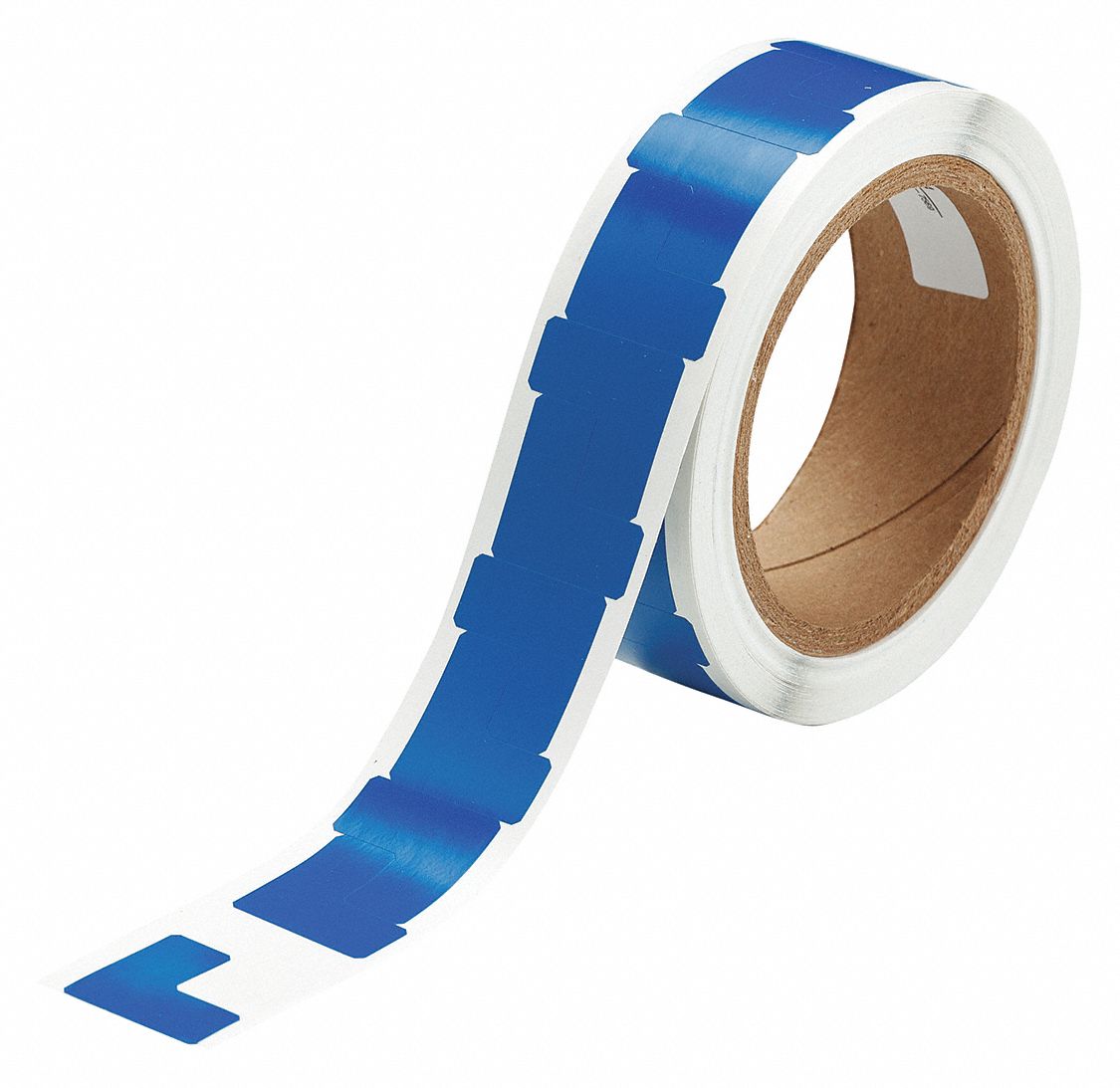 Floor Tape, Blue, 1 inx1 in, L, PK750