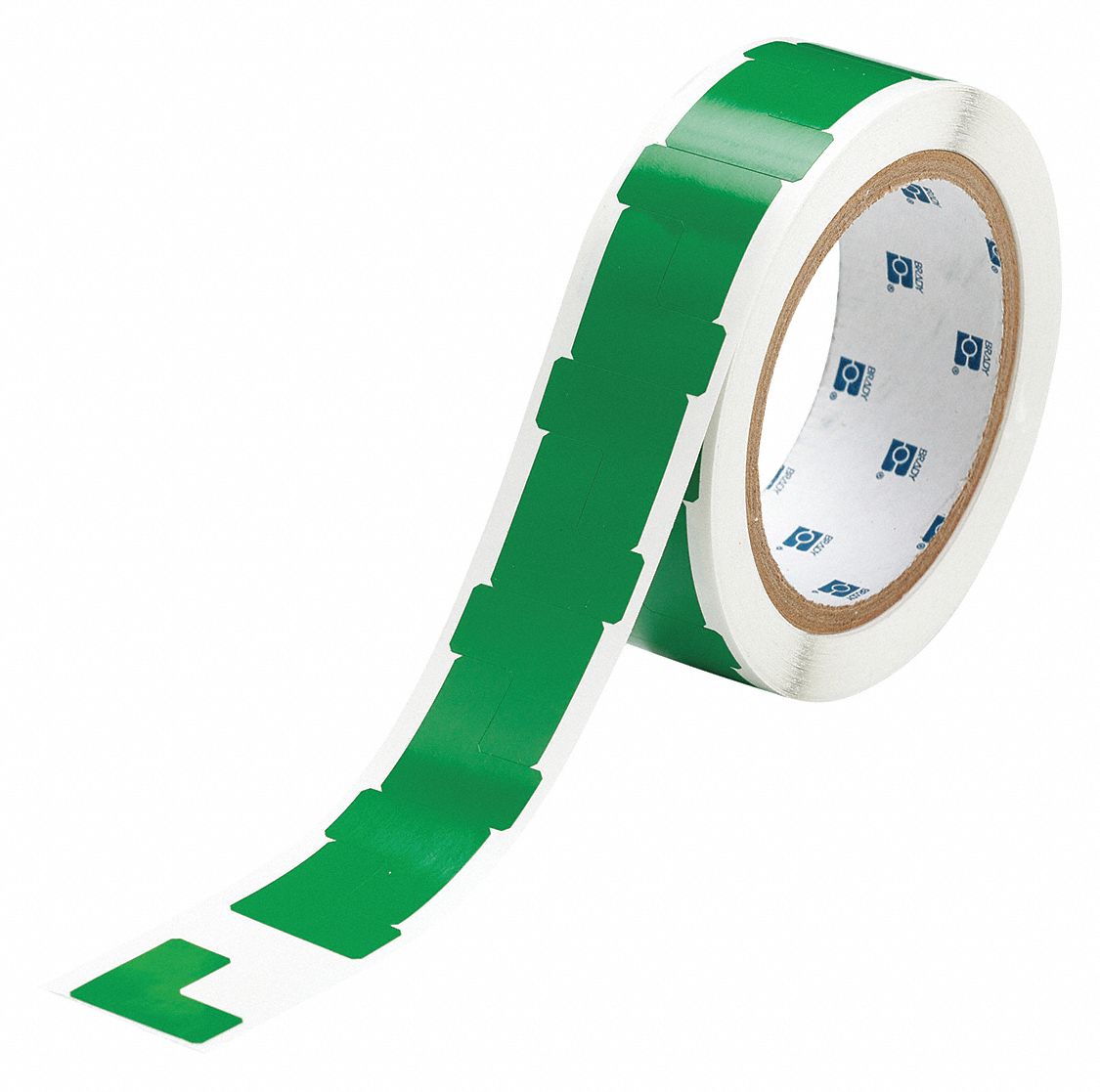 Floor Tape, Green, 1 inx1 in, L, PK750