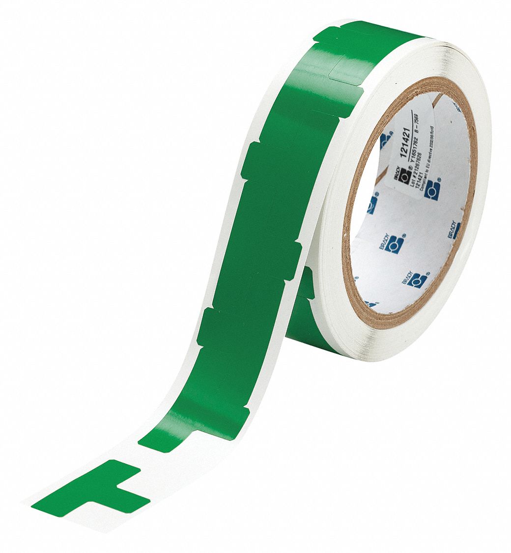 Floor Tape, Green, 1 1/2 inx1 in, T, PK545