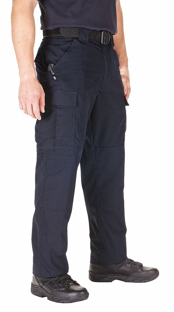 5.11 Tactical Pantaloni TDU Ripstop Leggeri (74003) - Poliestere/Cotone Con Teflon, Vita Regolabile