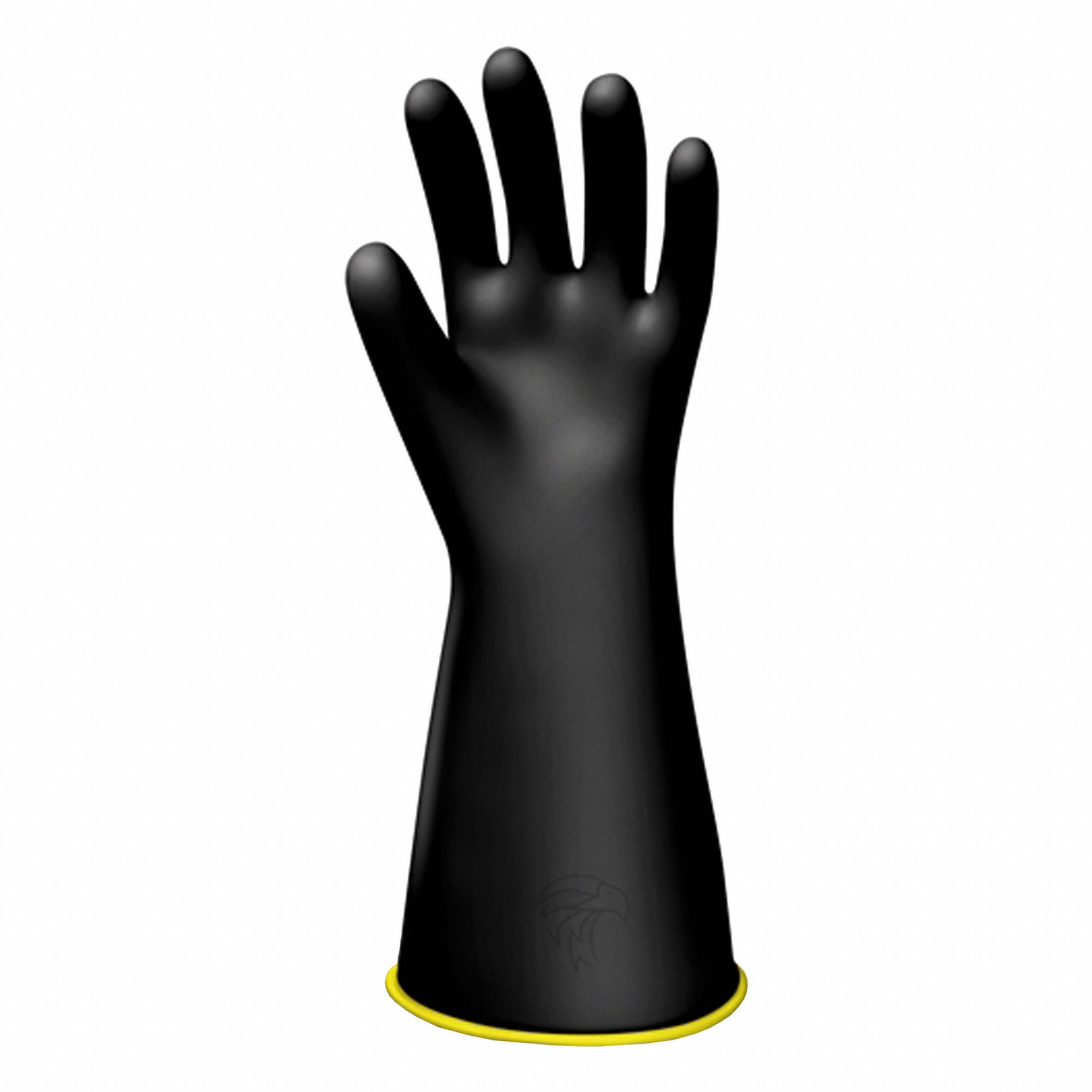 NG216YB LINEMAN GLOVES, BLACK, YELLOW, 16 IN LENGTH, SIZE 9