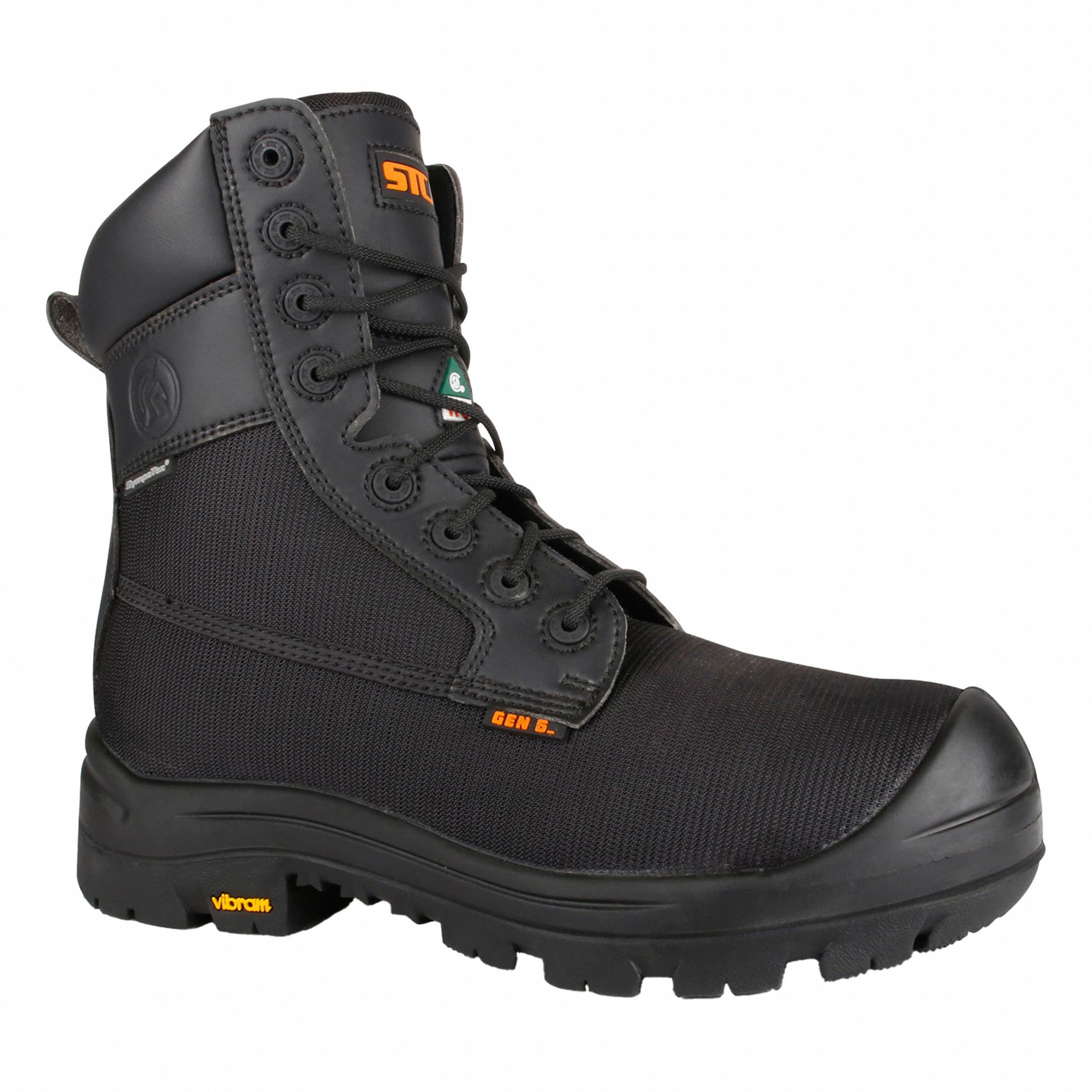 MEN'S BOOT, ANTI-SLIP/WATERPROOF/METAL-FREE, CSA GRADE 1, SZ 11, BALLISTIC NYLON