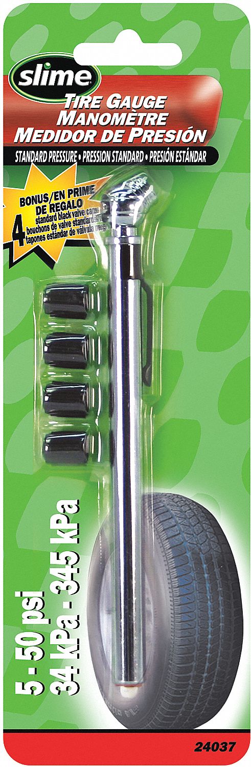 MANOMETRE-CRAYON 5 A 50 LB/PO AVEC