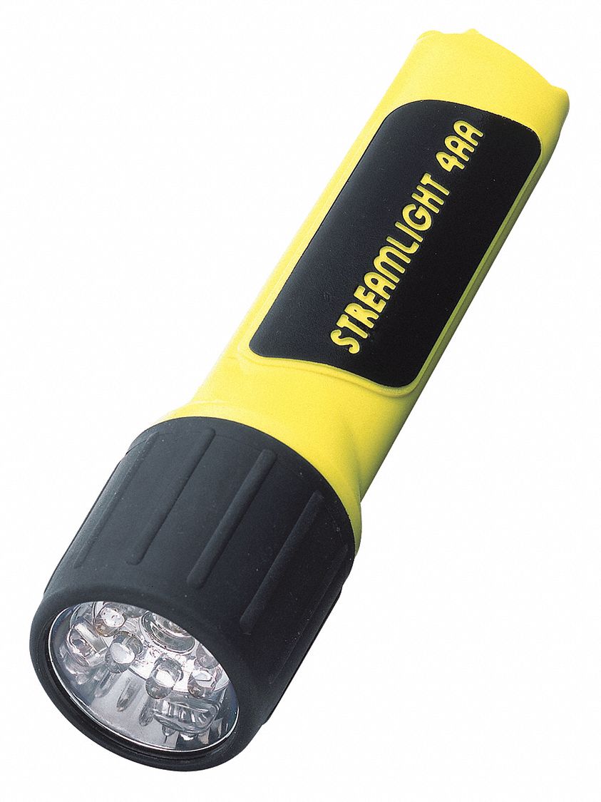 STREAMLIGHT Industrial LED Handheld Flashlight, Polymer Resin, Maximum