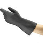 ALPHATEC 87-118 THICK LATEX GLOVES, 6.5, NATURAL RUBBER LATEX, 31 MIL, BEADED CUFF, CE 049
