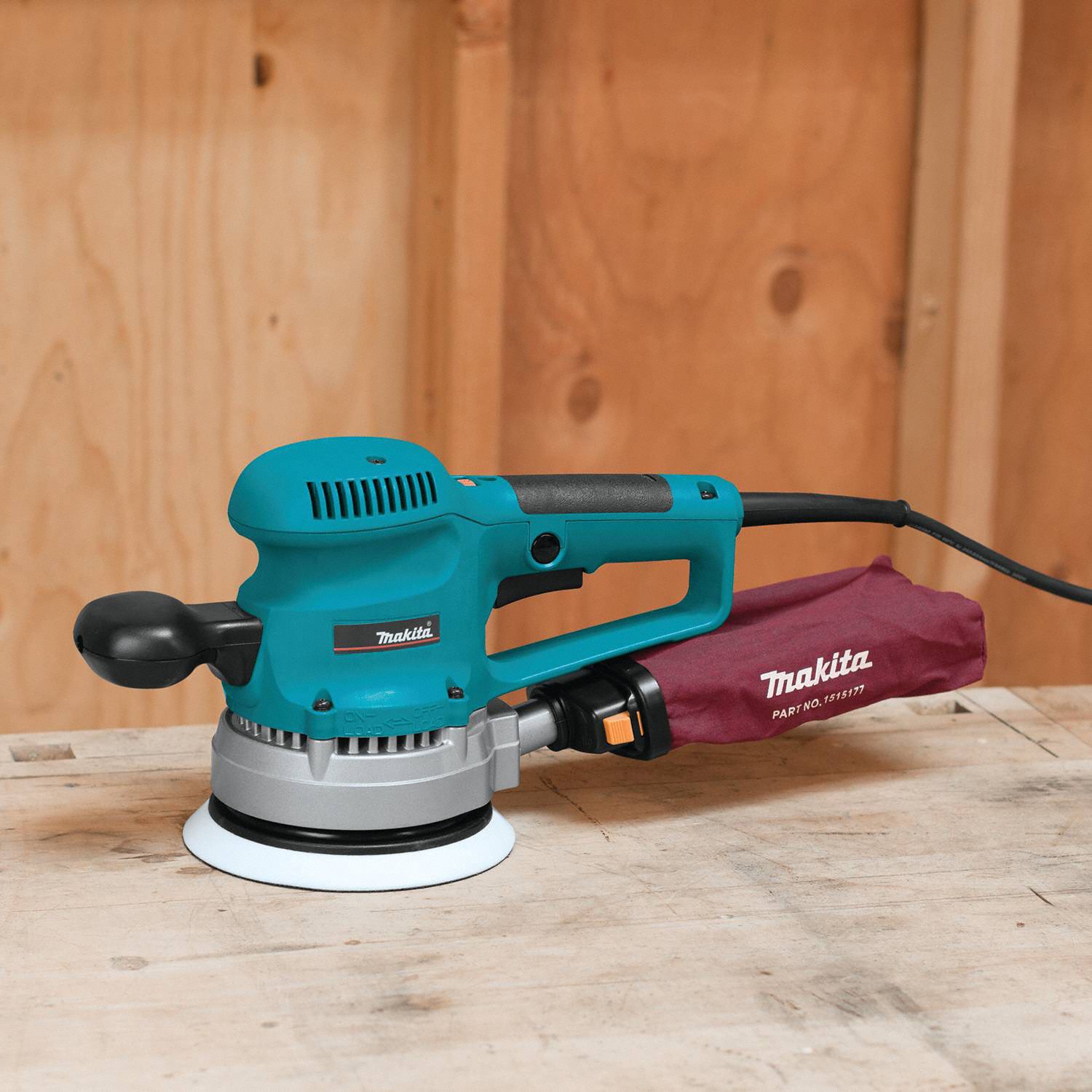 Makita Random Orbital Sander Corded Hook And Loop 6 In Pad Size 27