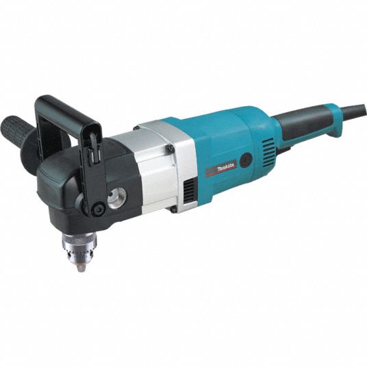 MAKITA, 120V AC, 1/2 in Chuck Size, Right Angle Drill Kit - 14F082