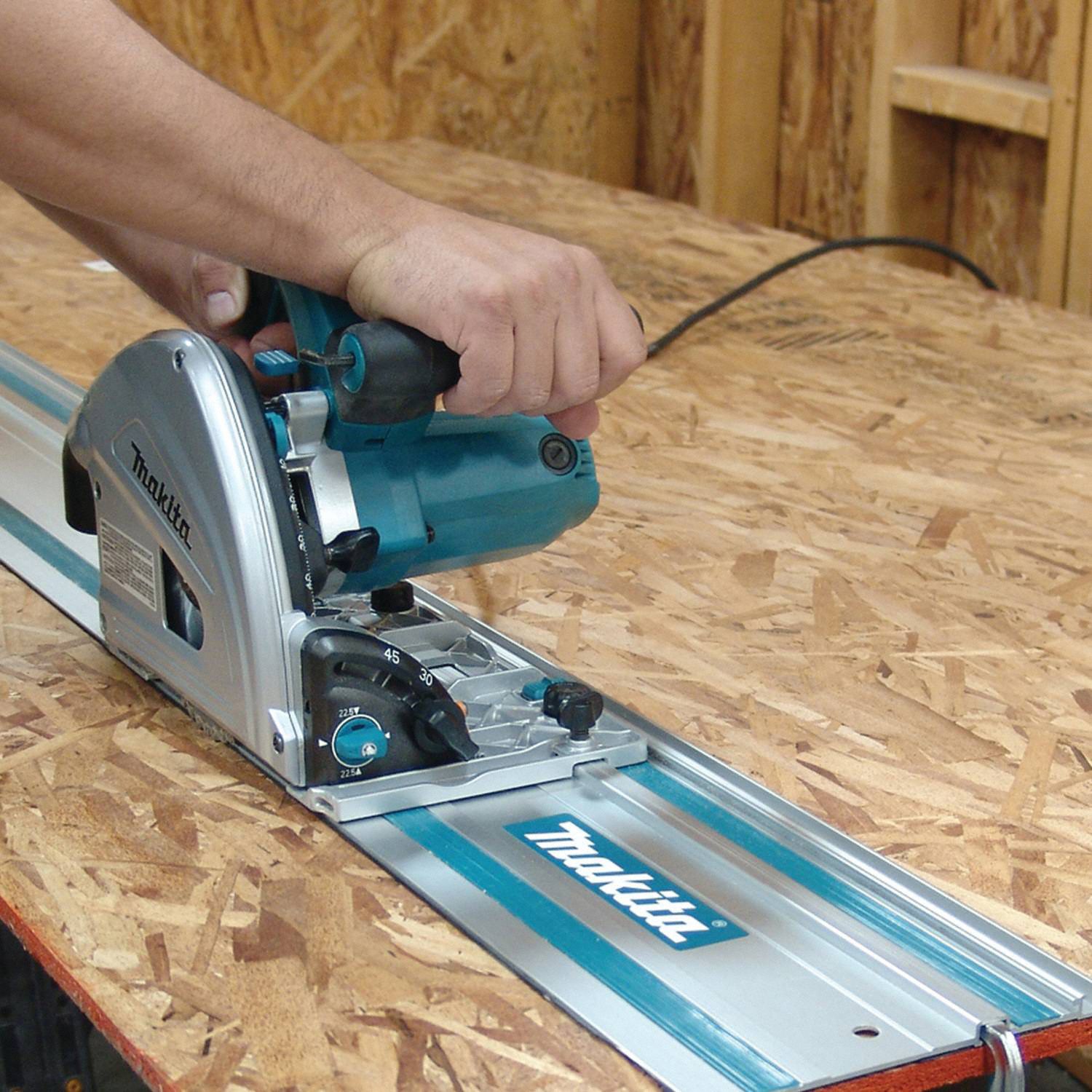 thumbnail image 2 of VEVOR Cordless Track Saw - Brushless Plunge Circular Saw With Hard Case 2 of 9
