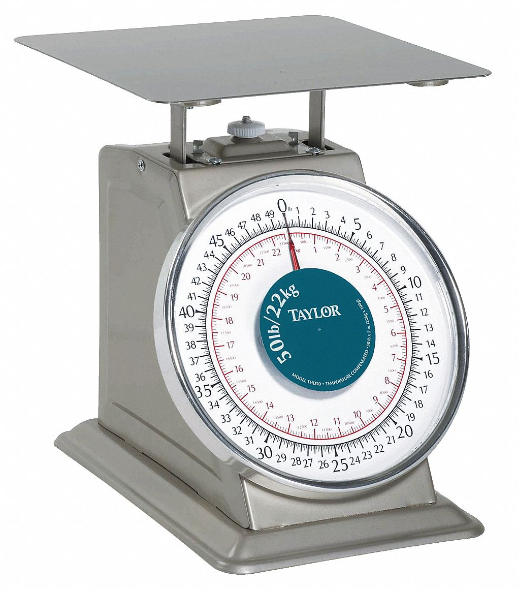 Taylor 20005014T Bathroom Scale, 300 Pound Capacity, Analog