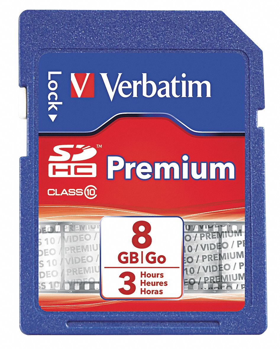 14F885 - Premium SDHC Memory Card 8 GB 