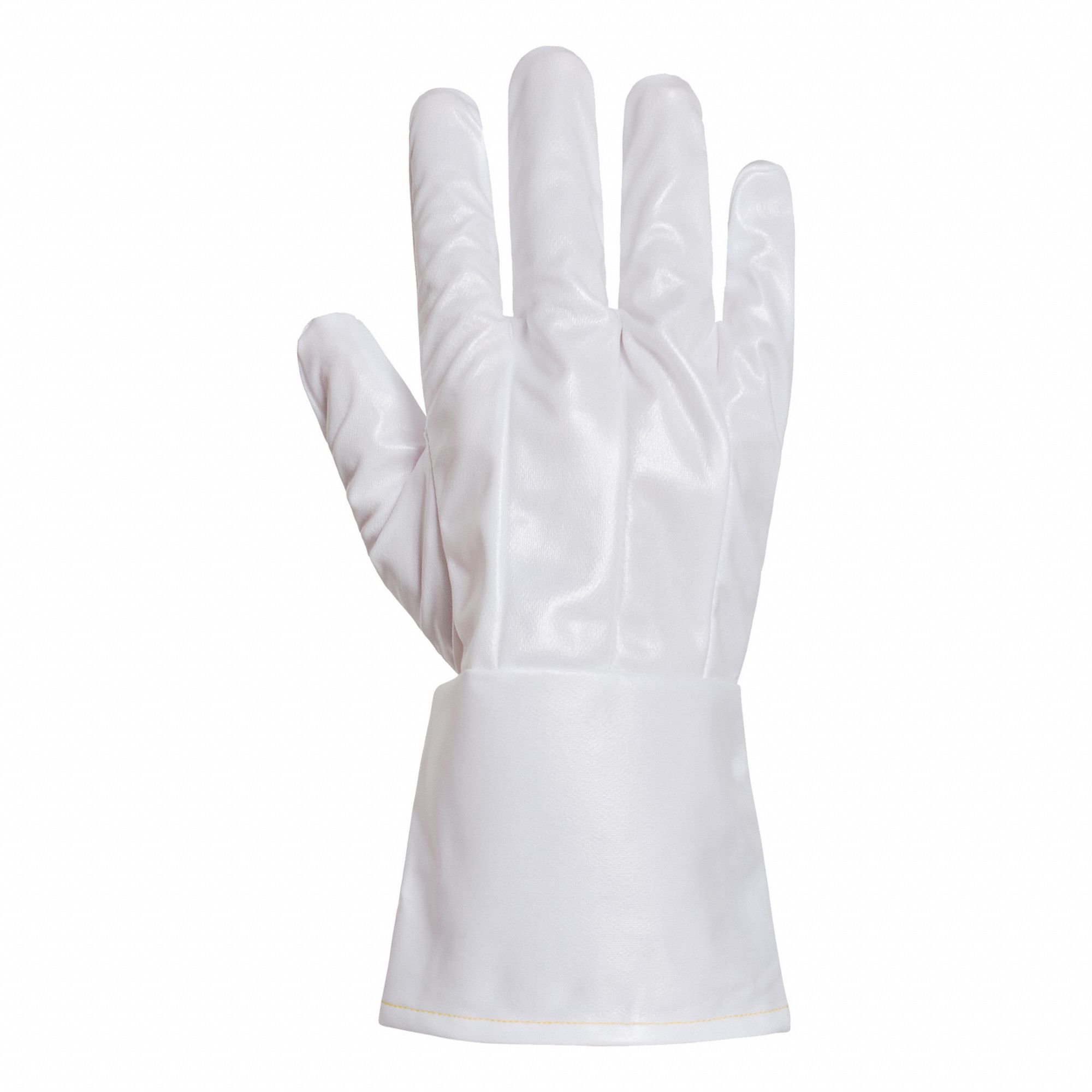 DISPOSABLE GLOVES, L, GAUNTLET CUFF, LAMINATED POLYURETHANE