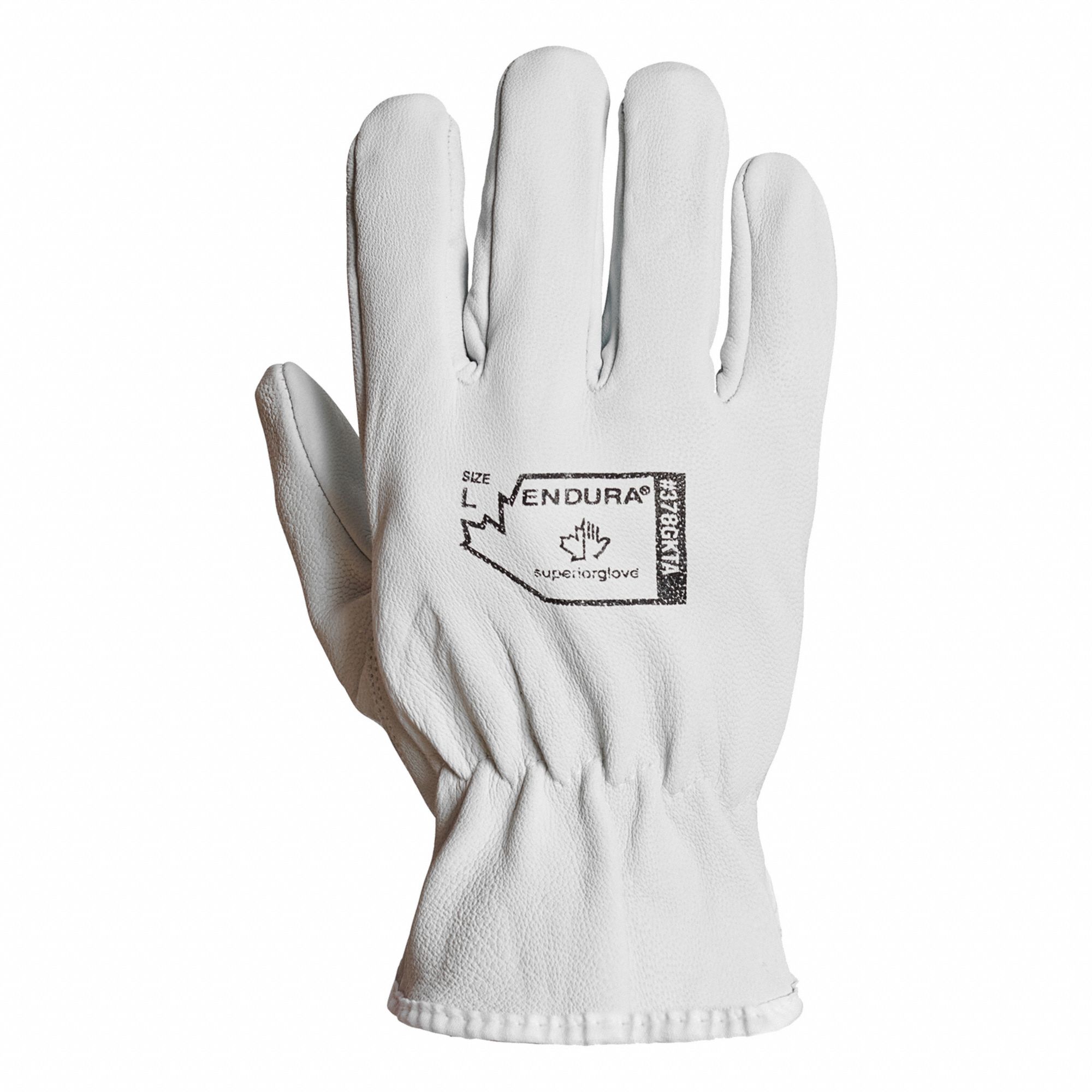 ENDURA 378GKTA DURABLE GOATSKIN GLOVES, XXXL, LEATHER, GOATSKIN, SAFETY CUFF