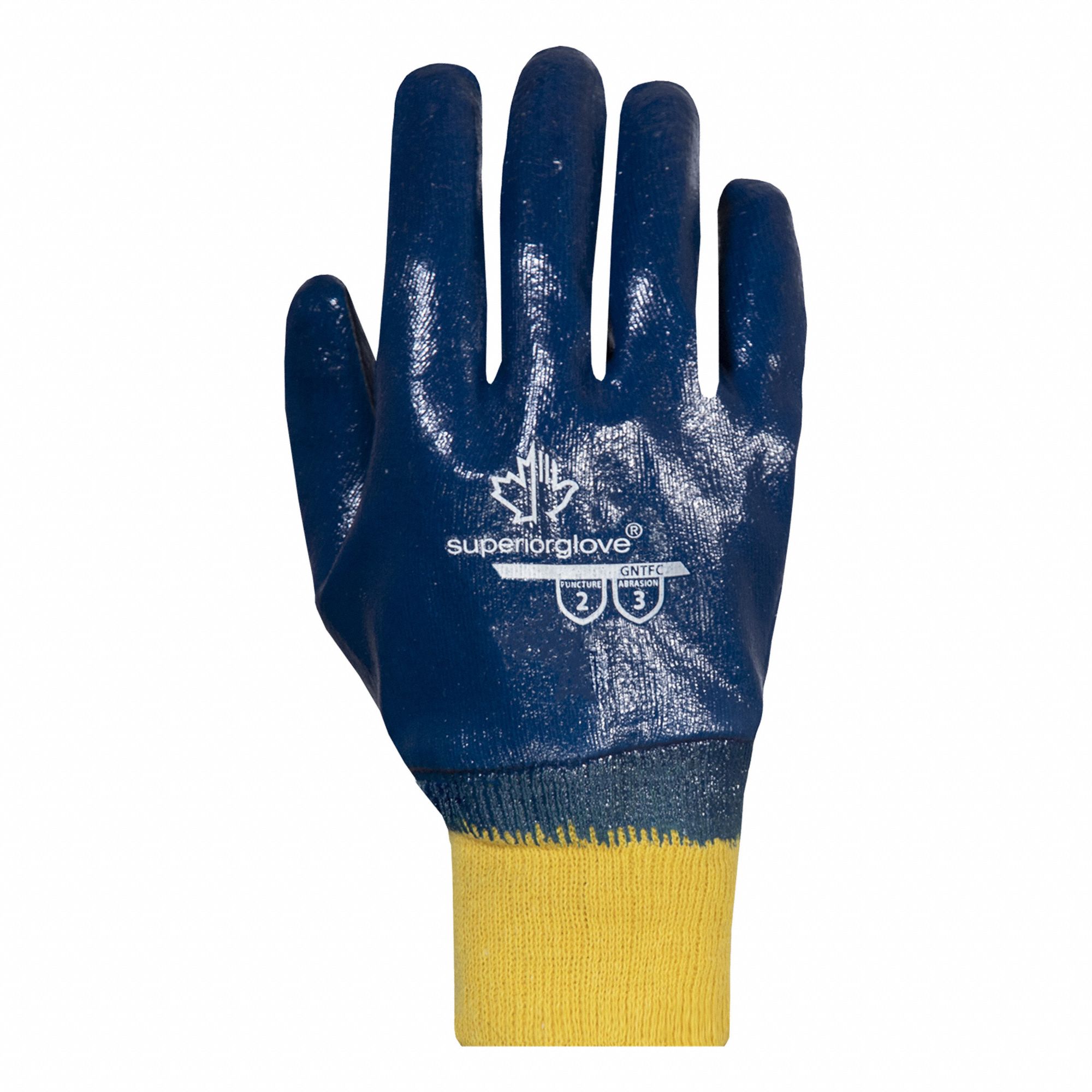 GLOVES, FULLY COATED, NITRILE, MEDIUM-DUTY, 10