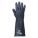 CHEMICAL-RESISTANT GLOVES, GAUNTLET CUFF, 16 IN, NEOPRENE, BLK, XL, DIAMOND GRIP