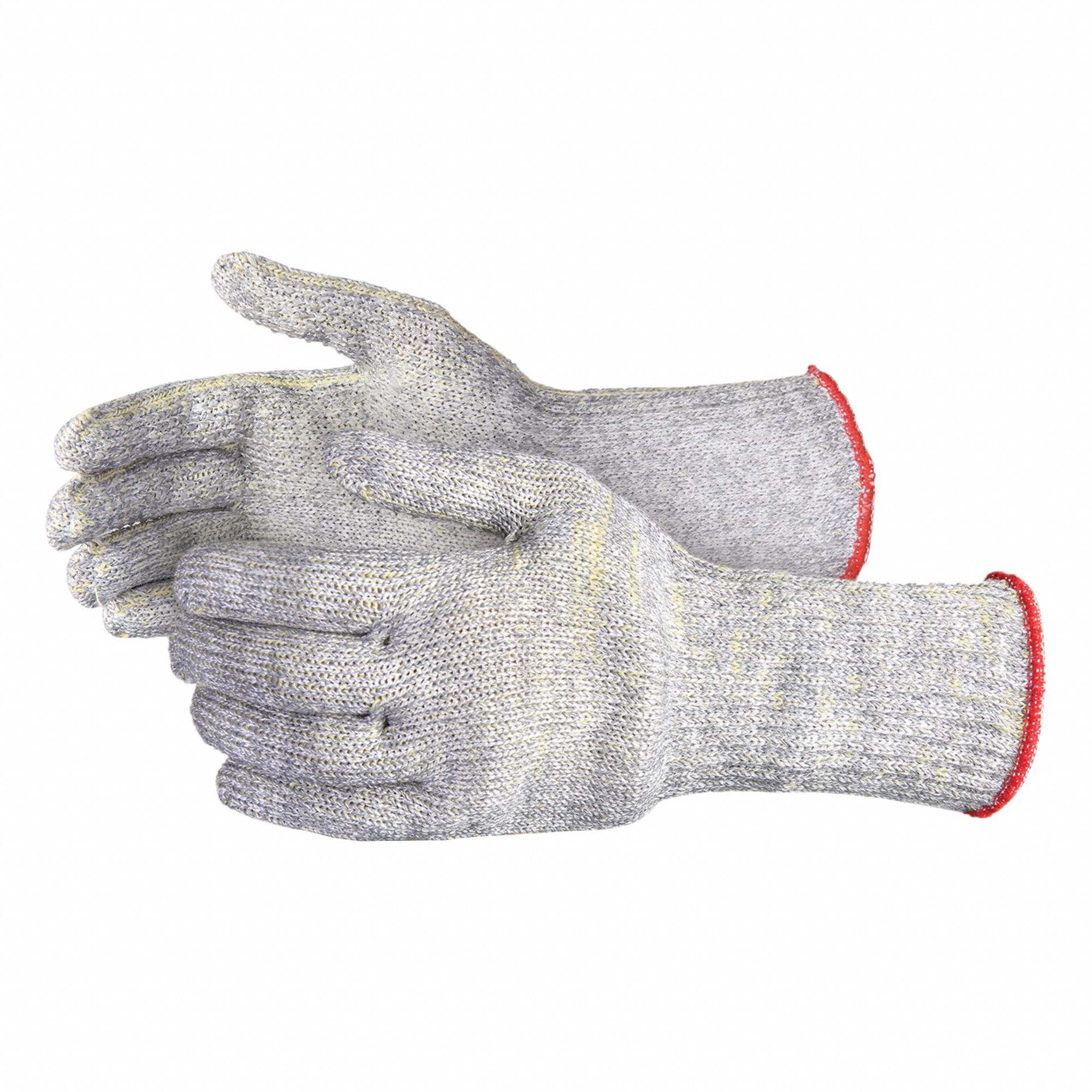 SLABBERS GLOVES, L, ANSI/ISEA CUT A5, KNIT CUFF