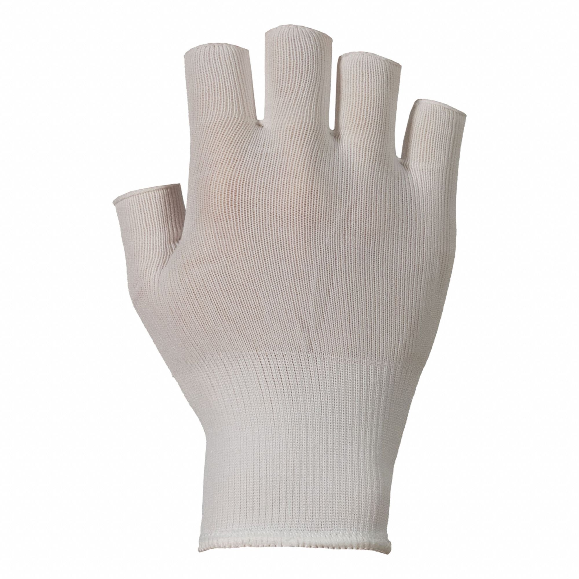 SURE KNIT STN120HF OPEN-FINGER INSPECTOR GLOVE, UNIVERSAL, COTTON, NYLON, KNIT