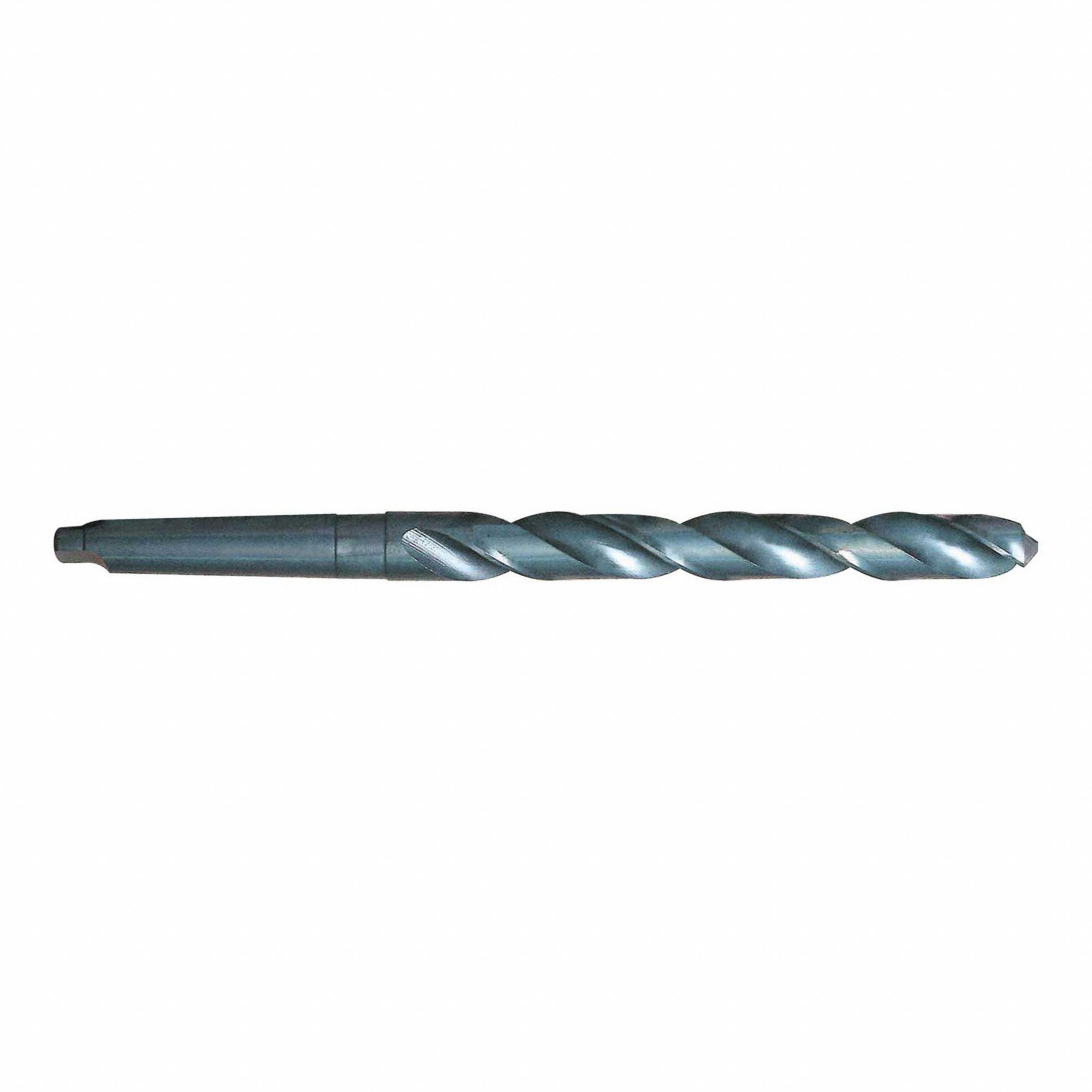 RIGHT HAND, BLACK OXIDE, 0.5 IN, 118 ° , HIGH SPEED STEEL, TAPER SHANK, 8.25 IN LENGTH