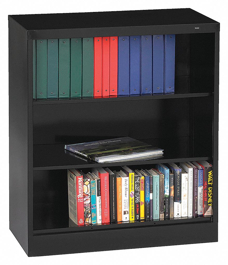 BOOKCASE, MEDIUM GREY, 36 X 18 IN