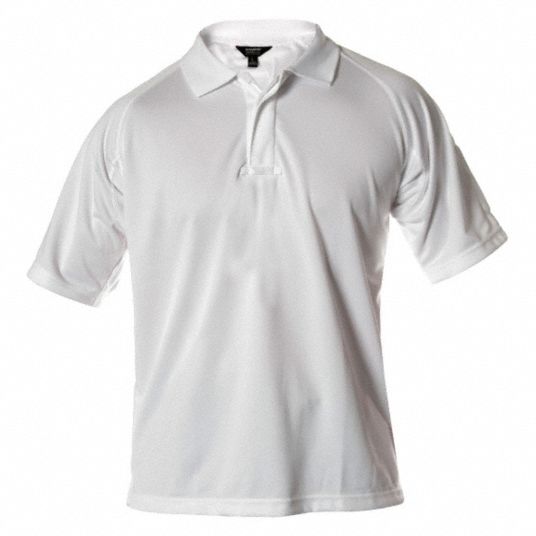 Performance Polo,White,M - Grainger