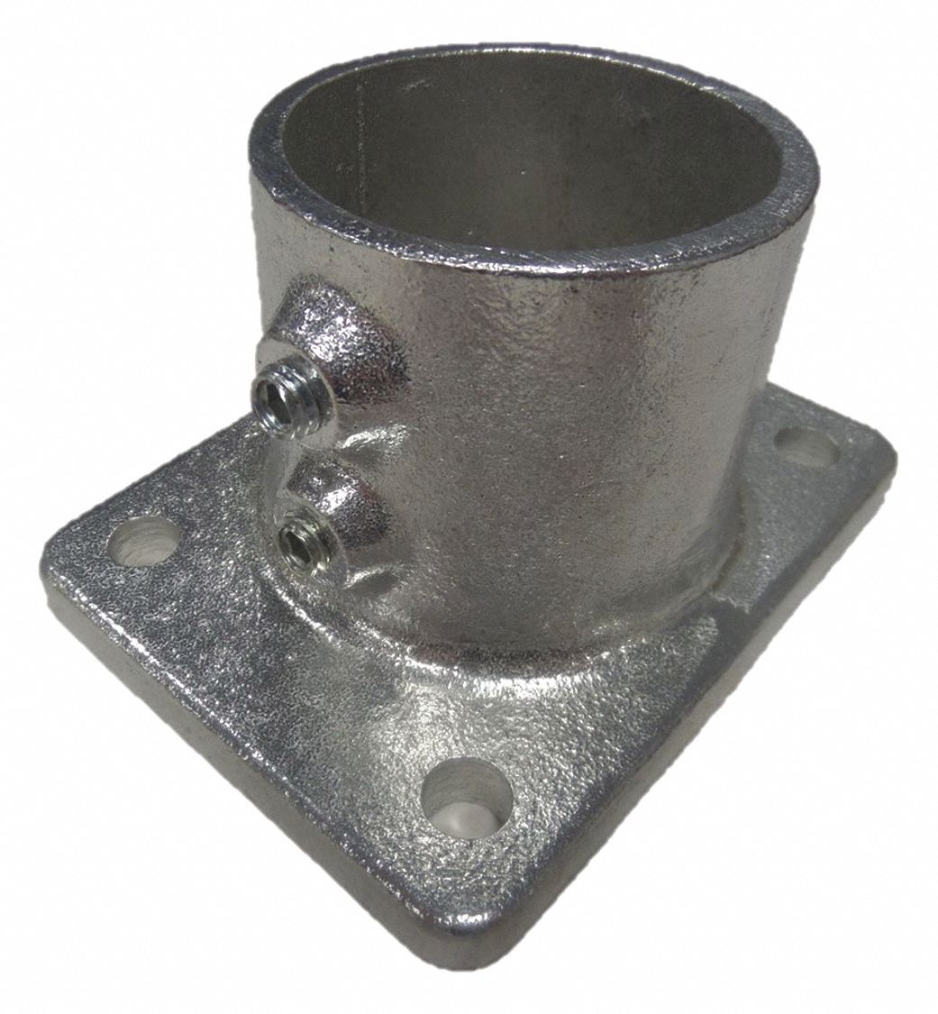 GRAINGER APPROVED Structural Fitting, Rect. Base Flange, 2In 14G94314G943 Grainger