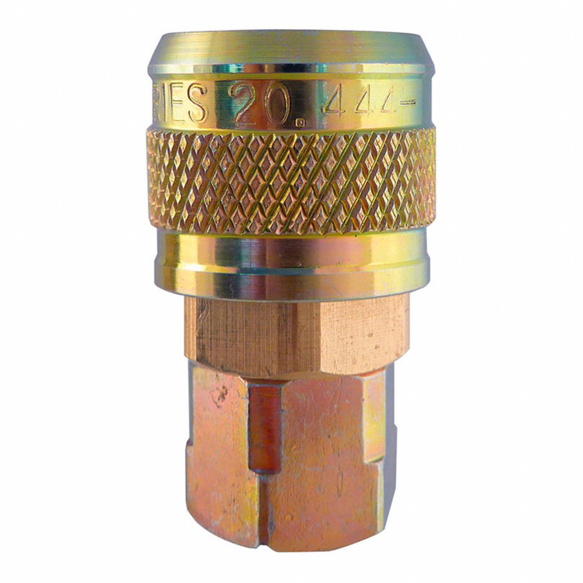 QUICK COUPLER,AUTOMATIC,1/4 IN BODY SZ