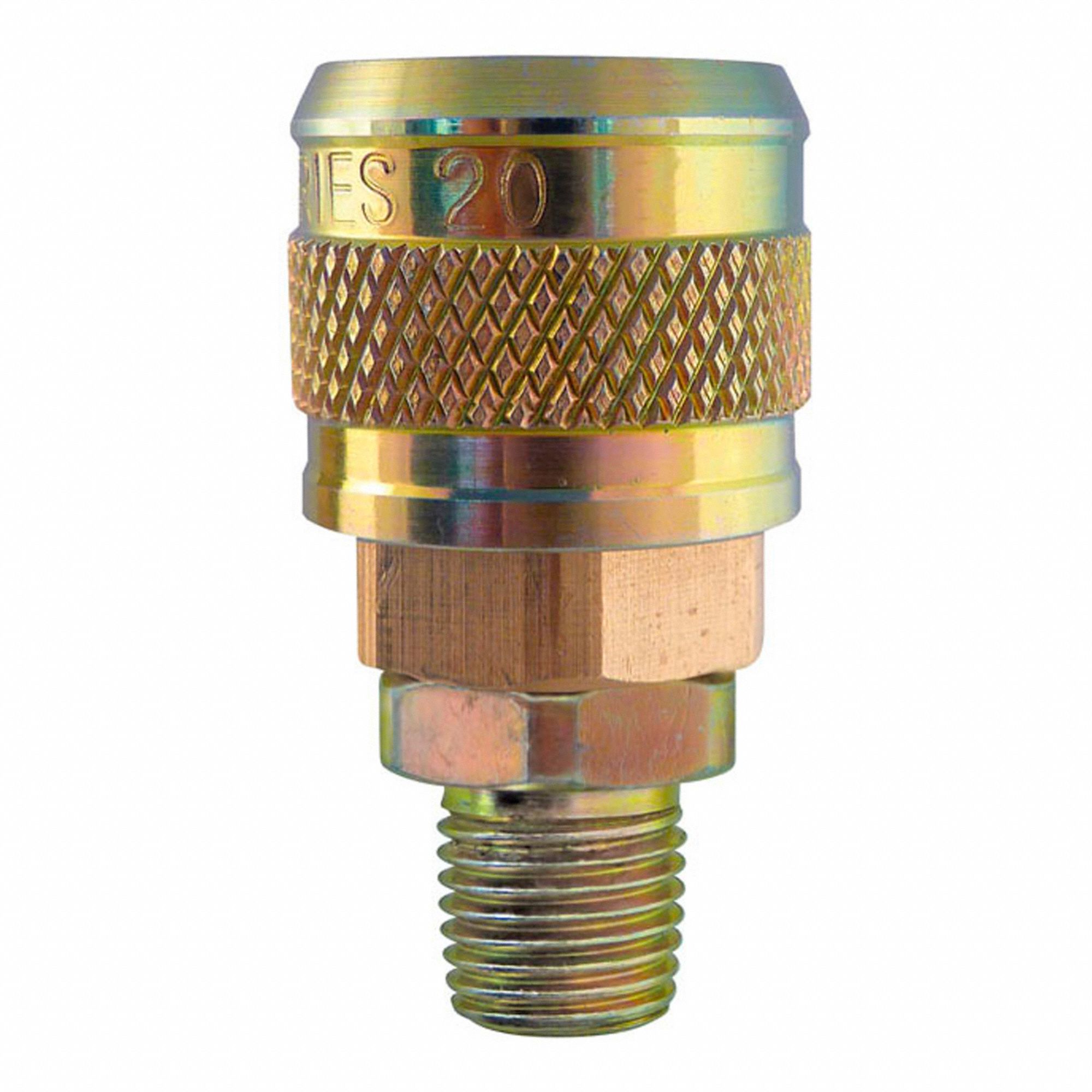 QUICK COUPLER,AUTOMATIC,1/4 IN BODY SZ