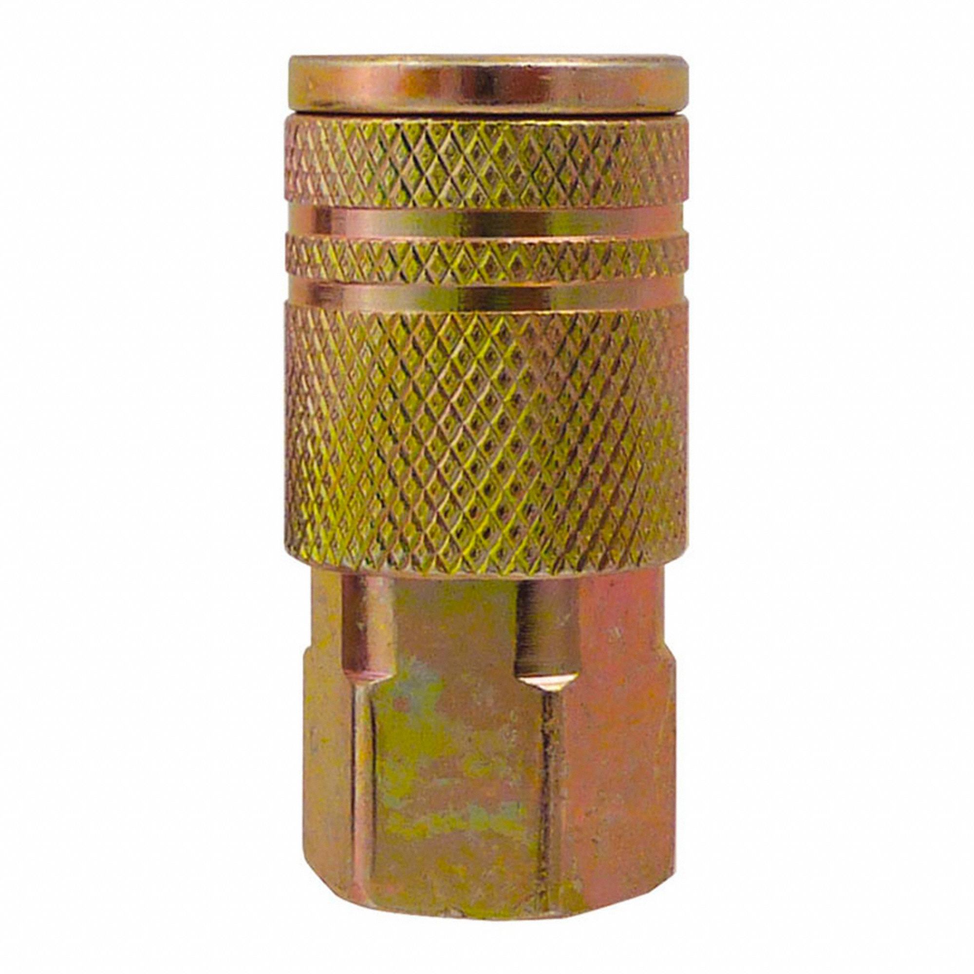 QUICKCOUPLER,MANUAL,1/4 IN BODY SZ