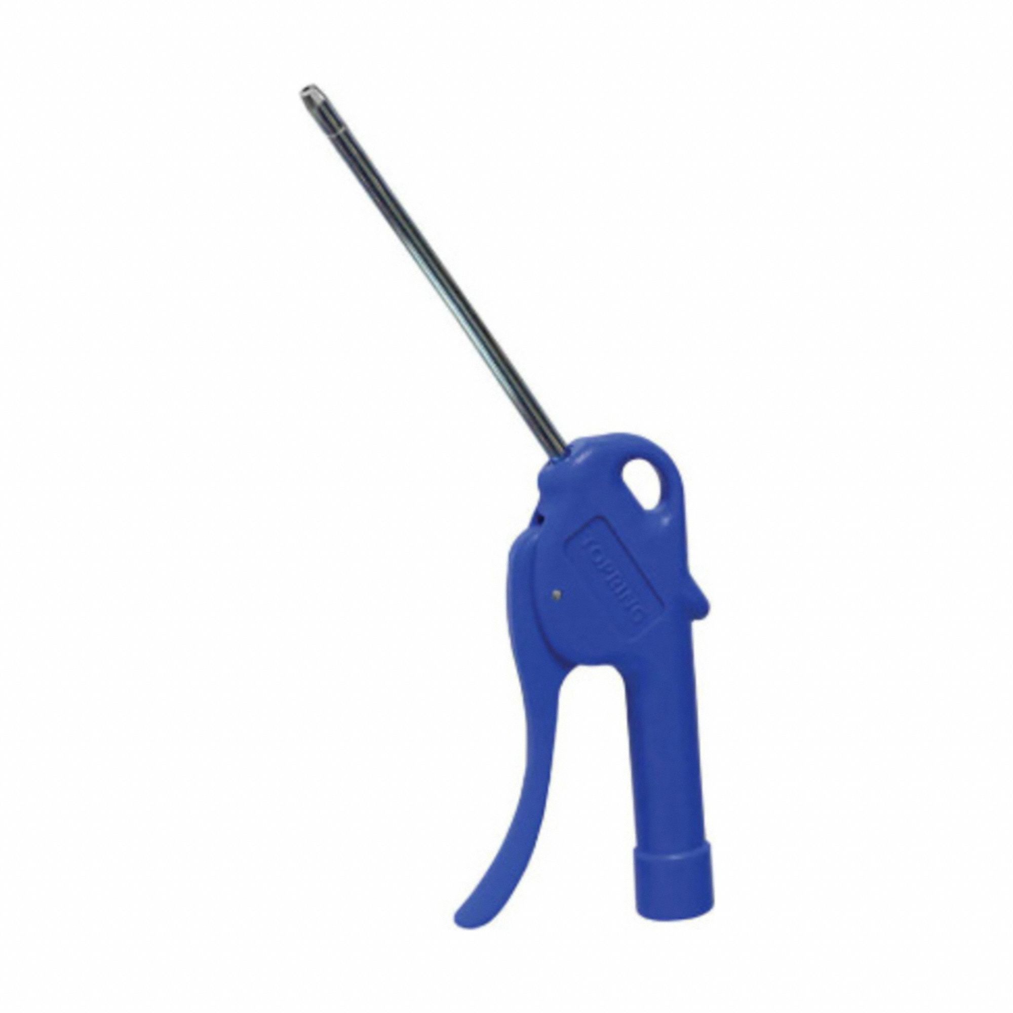 AIR-POWERED GUN,1/4 IN AIR INLET SZ,BLUE