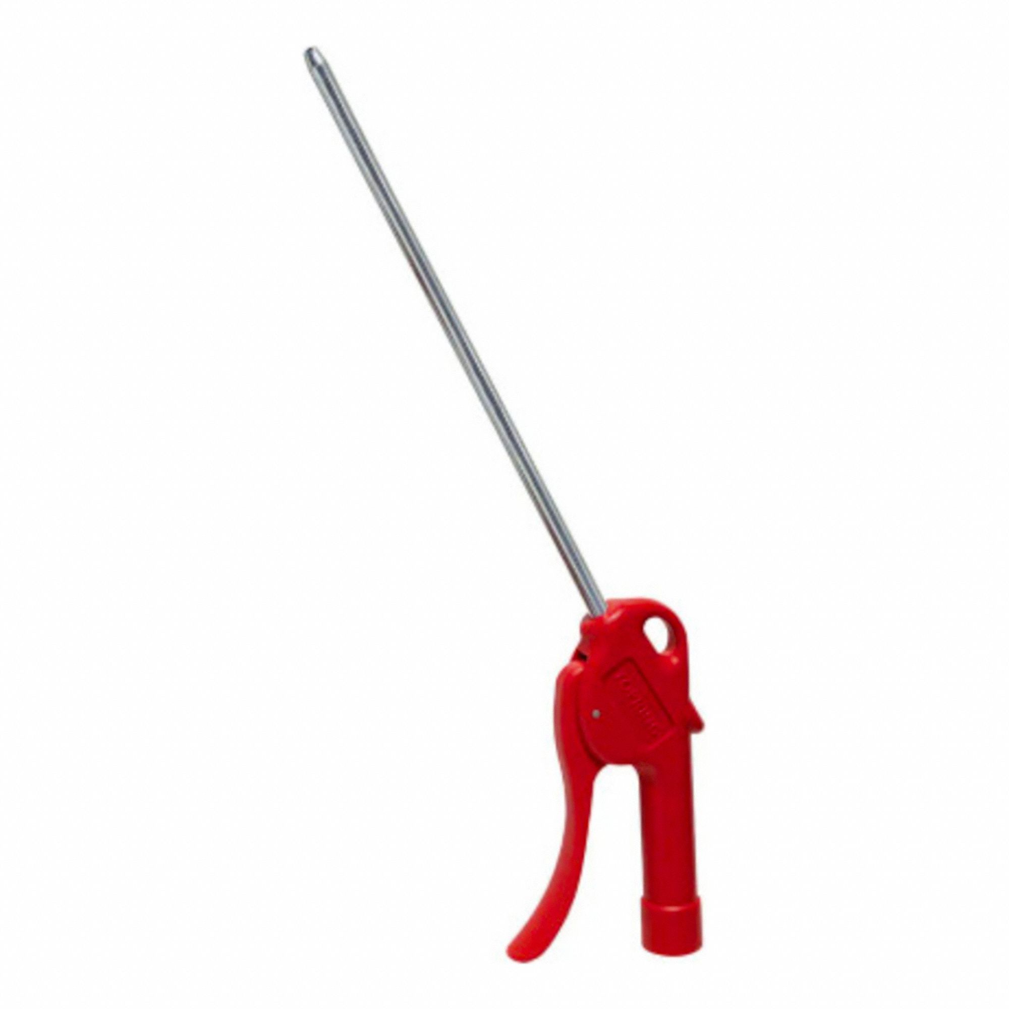 AIR-POWERED GUN,1/4 IN AIR INLET SZ,RED