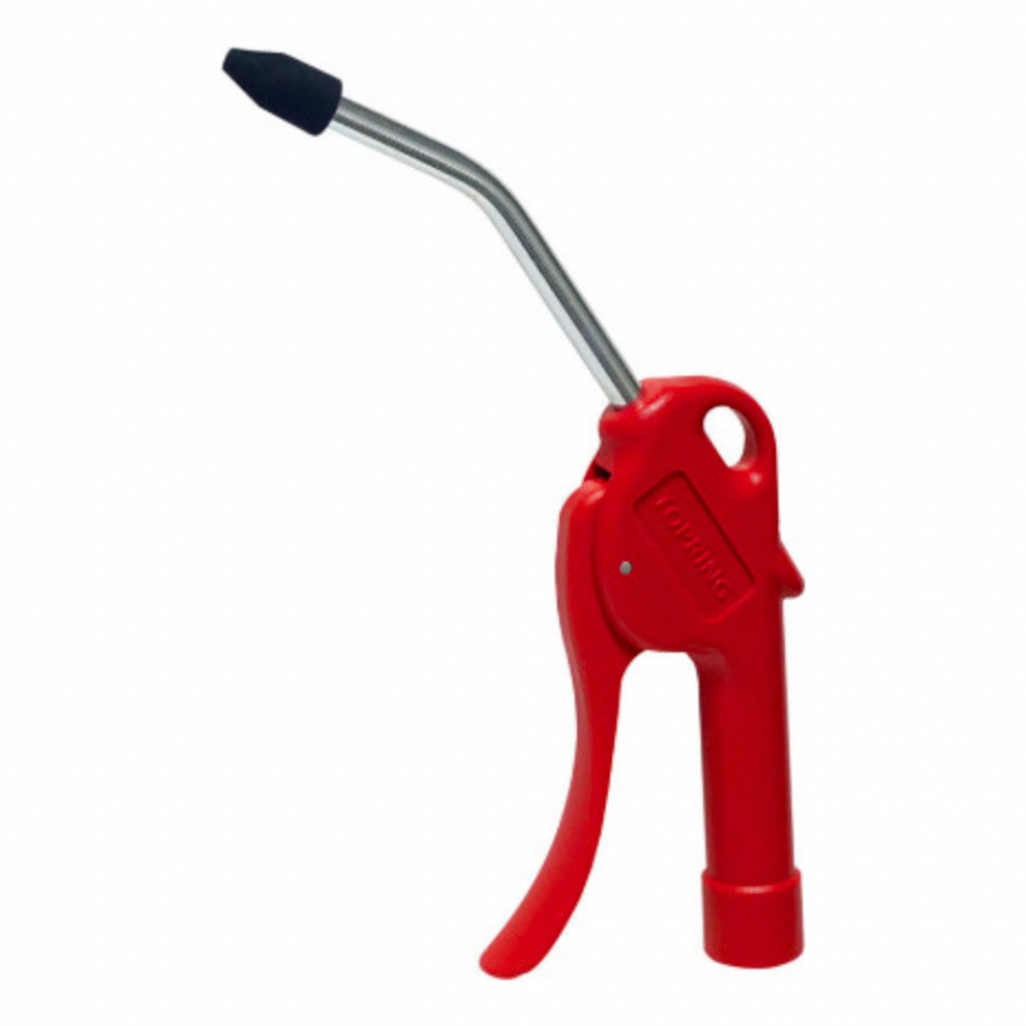 AIR-POWERED GUN,1/4 IN AIR INLET SZ,RED