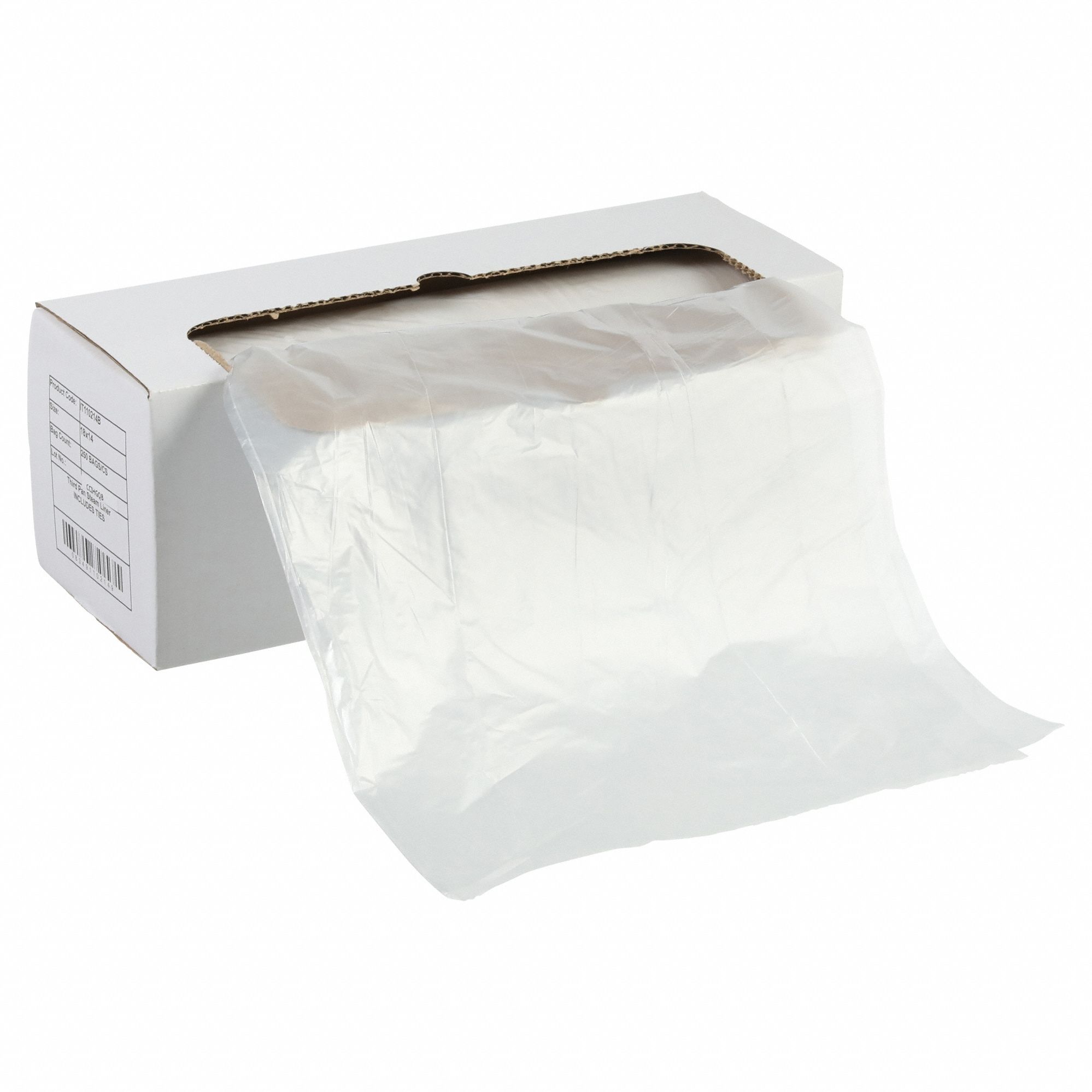 Disposable Steam Pan Liner: Clear, Light-Wt, 250 Sheets, Not Compostable, HACCP, 250 PK