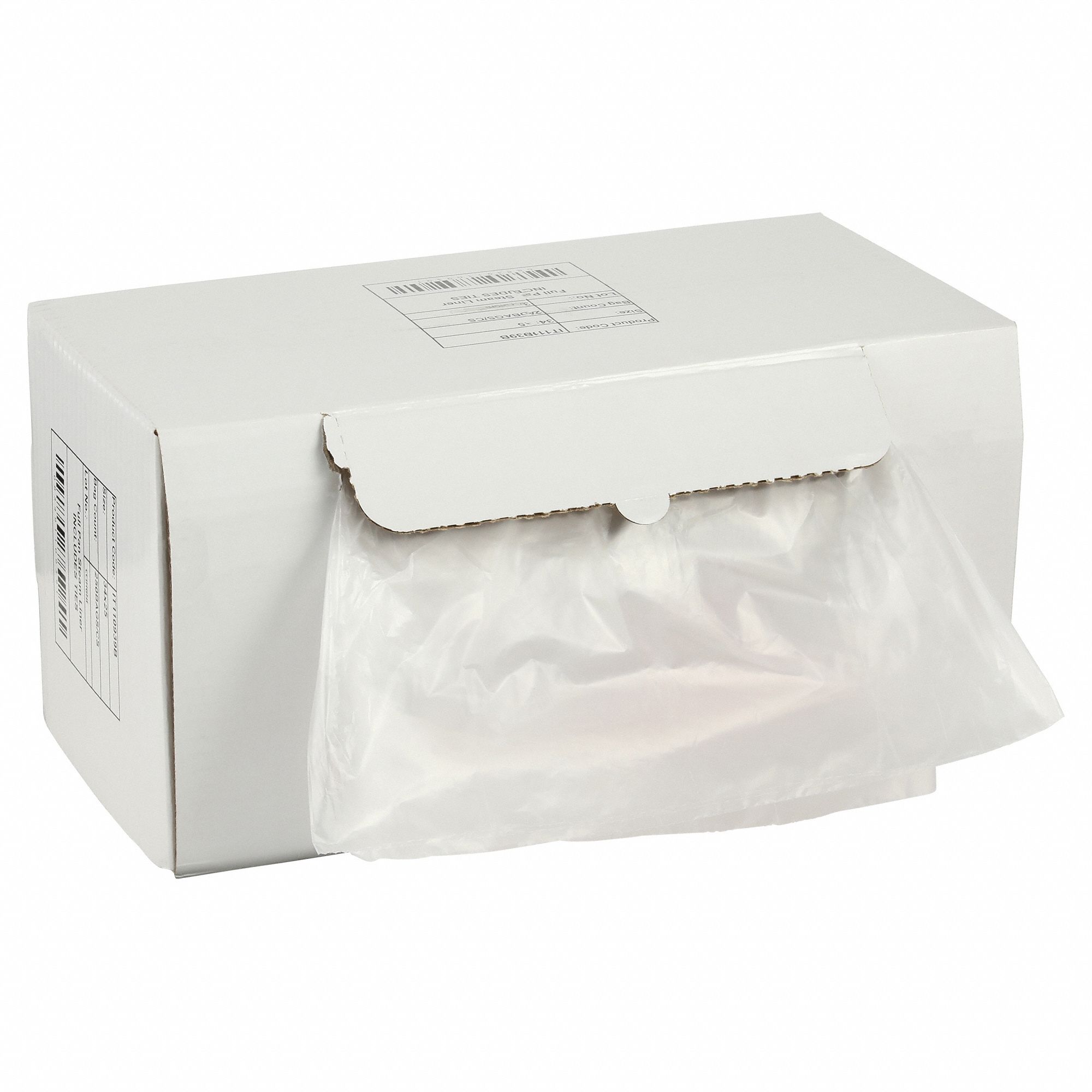 Disposable Steam Pan Liner: Clear, Light-Wt, 250 Sheets, Not Compostable, HACCP, 250 PK