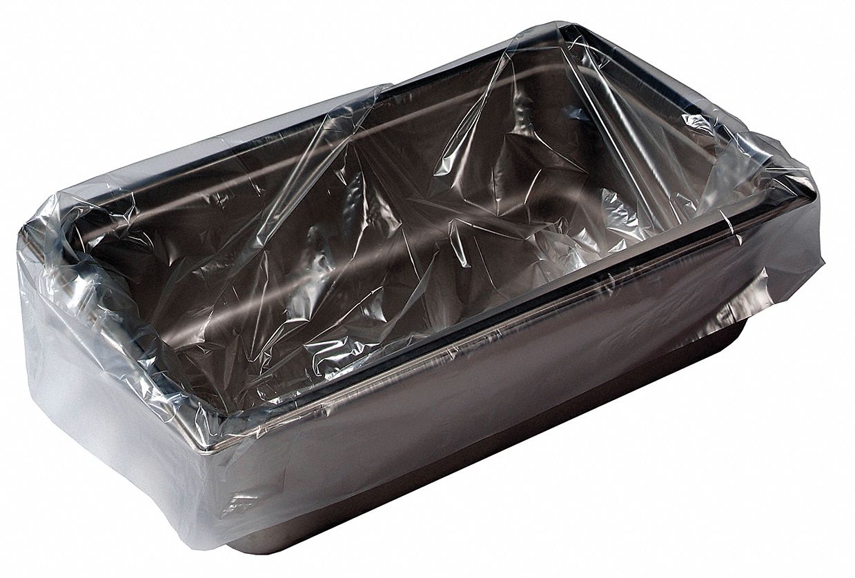 14H155 - Ovenable Pan Liner Plastic 24 W PK100