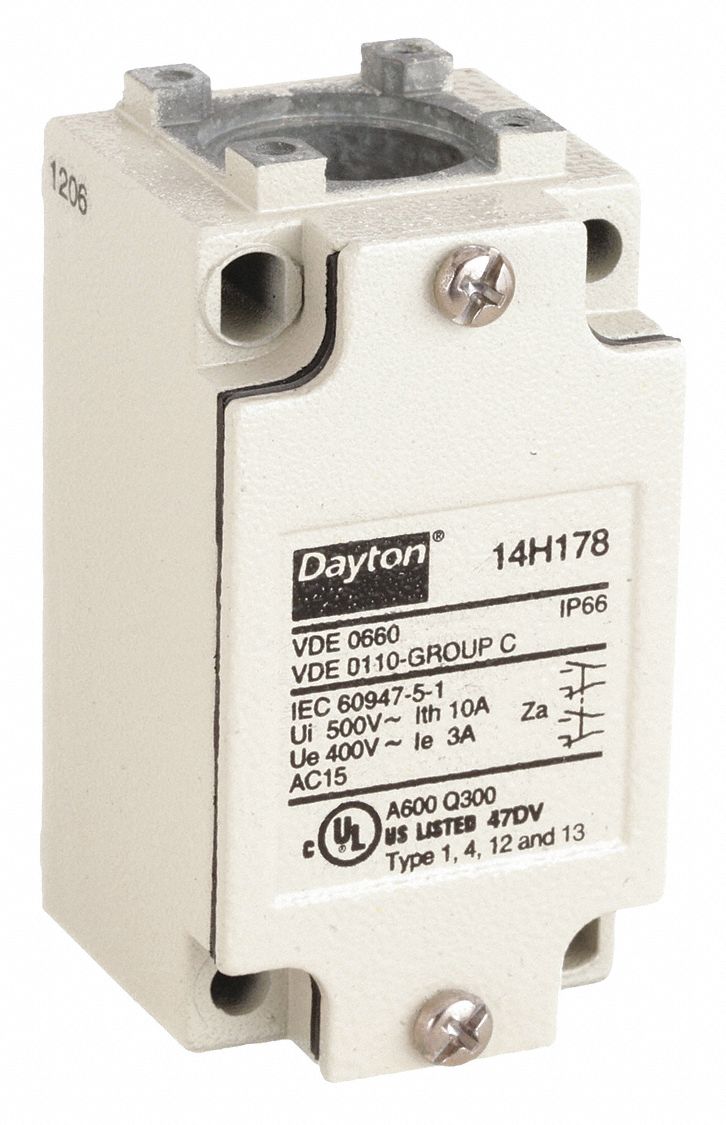 Limit Switch Body,  2NO/2NC