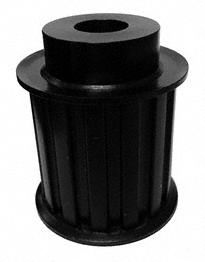 Timing Pulley: Trapezoidal, Plain, H For Belt Trade Size, For 2 in Belt Wd, 14 Teeth