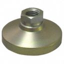 Leveling Mount, Boltless, 7400 lb Load Capacity, 1.625 in Height, Yellow Zinc