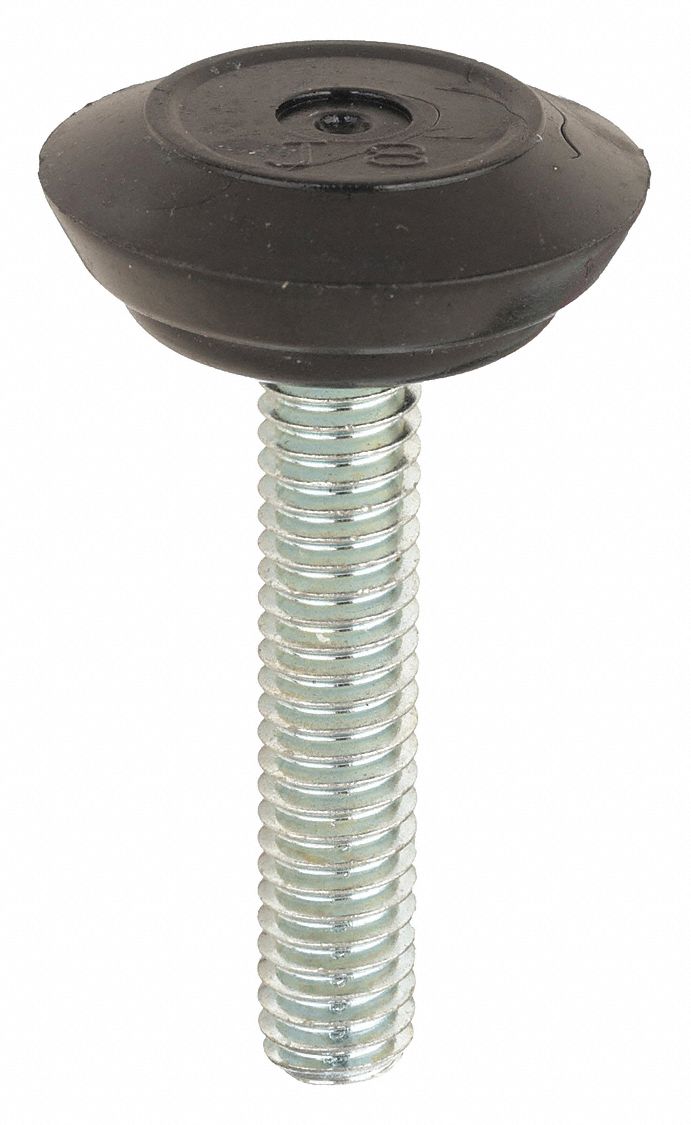 S & W, 1 1/8 in Dia., 1 7/8 in Ht, Furniture Glides 14H439SW4T55 Grainger