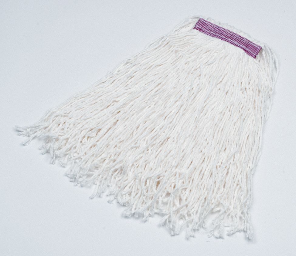 RUBBERMAID COMMERCIAL PRODUCTS, Rayon, 20 oz Dry Wt, Wet Mop 14H524