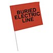Black/Red Marking Flags image