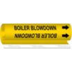 Boiler Blowdown Wrap-Around Pipe Markers