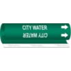City Water Wrap-Around Pipe Markers