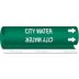 City Water Wrap-Around Pipe Markers