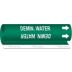 Demin. Water Wrap-Around Pipe Markers