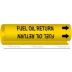 Fuel Oil Return Wrap-Around Pipe Markers