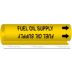 Fuel Oil Supply Wrap-Around Pipe Markers