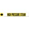 High Pressure Steam Fiberglass Carrier Mounted with Strapping Pipe Markers