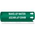 Make-Up Water Wrap-Around Pipe Markers