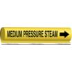 Medium Pressure Steam Wrap-Around Pipe Markers