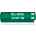 Mill Water Wrap-Around Pipe Markers