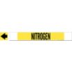Nitrogen Fiberglass Carrier Mounted with Strapping Pipe Markers
